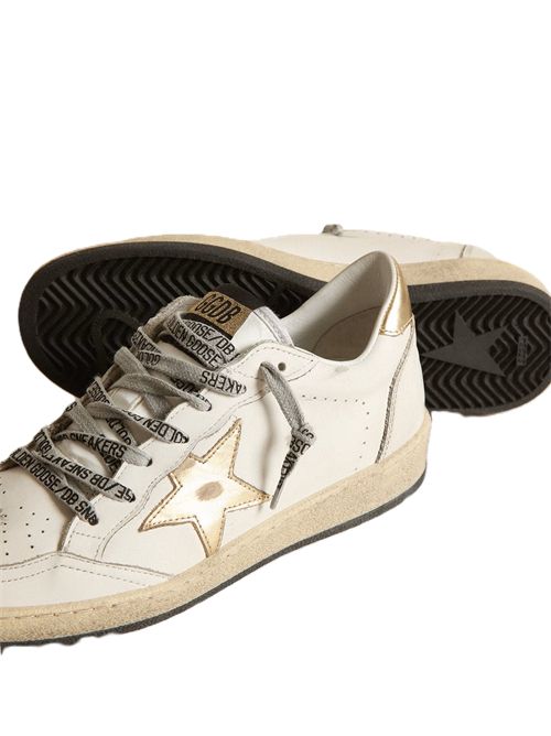 golden goose Ball Star Donna con stella e talloncino dorati Golden Goose | GWF00117F00078380608